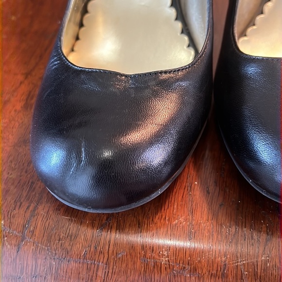 JESSICA SIMPSON Round Toe Leather Heels | 4” |Size 7 1/2 - Picture 4 of 11